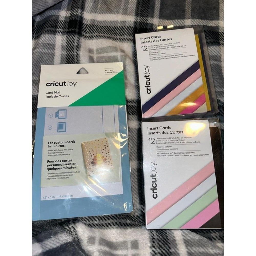 Cricut Joy Card Mat/ Cricut Joy Insert Cards 2 packs‎ F1-6